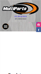 Mobile Screenshot of multiparts.com.br